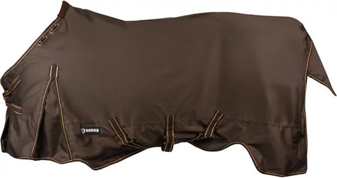 Produktbild von HORKA Turi Outdoor-Pferdedecke aus Polyester in Braun