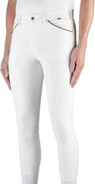 Produktbild von HORKA Turnierhose Wellington Reithose für Herren in Weiß Größe 38 aus Nylon