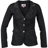 Produktbild von Horka Turnierjacket Pirouette Damen Schwarz Baumwolle