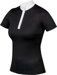 Horka Turnierpolo Sabrina Damen Reitshirt Schwarz Größe L – Bild 1 von 4