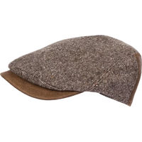 Produktbild von HORKA Tweed-Beret Donegal aus Wolle für Damen in Braun