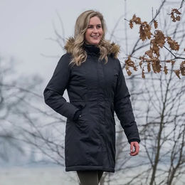 Produktbild von HORKA Typhoon Parka Unisex Winterjacke wasserdicht Schwarz Größe L