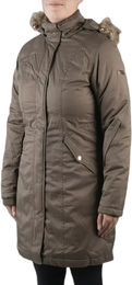 Produktbild von HORKA Typhoon Reitjacke Damen Winter wasserdicht Braun Größe S