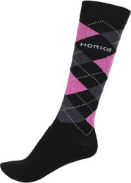 Produktbild von HORKA Unisex Socken aus Baumwolle in Schwarz und Bunt Größe S