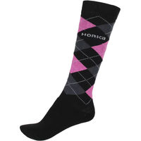 Produktbild von HORKA Unisex Socken aus Baumwolle in Schwarz und Bunt Größe S