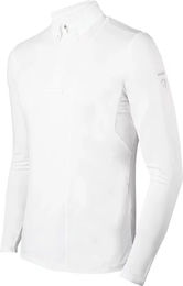 Produktbild von HORKA Windsor Reitshirt für Herren in Weiß Größe XS aus Polyester mit Polygiene-Strick