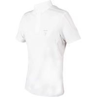 Produktbild von HORKA Windsor Reitshirt für Herren in Weiß Größe XXL aus Polyester mit Polygiene-Strick