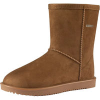 Produktbild von HORKA Woolley Reitstiefel aus Leder für Damen und Herren wasserdicht Winter Braun Größe 38