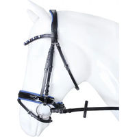 Produktbild von HORKA Zügel Flamingo Leder Schwarz für Pony
