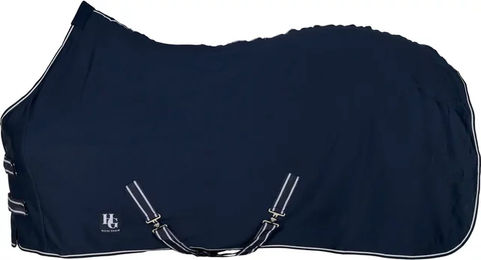 Horse Guard Abschwitzdecke für Pferde aus Fleece in Blau 125 cm – Bild 1 von 3