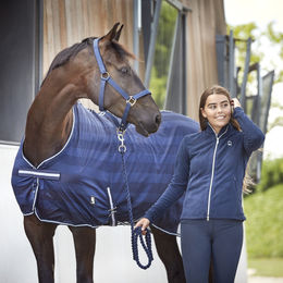 Horse Guard Abschwitzdecke für Pferde Navy 135 cm – Bild 1 von 2