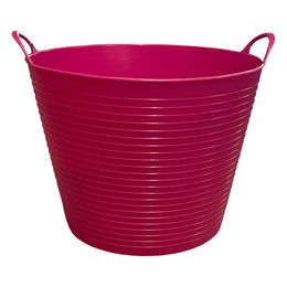 Produktbild von Horse Guard Flex Futtereimer für Pferde aus Kunststoff 30L pink - 30 l
