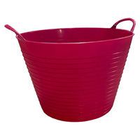 Produktbild von Horse Guard Flex Futtereimer für Pferde in Pink 14L aus Kunststoff - 14 l