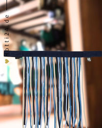 Produktbild von Horse Guard Fliegenfransen Cole Navy Blau