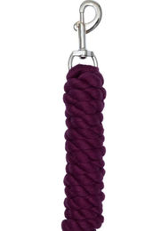 Horse Guard Führstrick gedreht Lila mit Karabinerhaken für Pferde – Bild 1 von 2