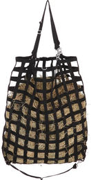 Horse Guard Heunetz mit Gurten in Schwarz für Pferde – Bild 1 von 2