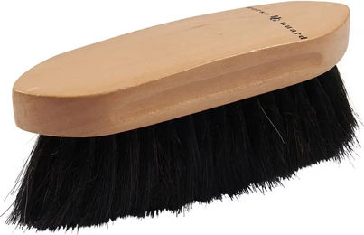 Horse Guard Natur Bürste für Pferde aus Holz mit Naturborsten – Bild 1 von 2
