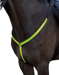 Horse Guard Reflex Vorderzeug für Pferde mit Reflektor in Gelb oder Grün für Ponys – Bild 1 von 2