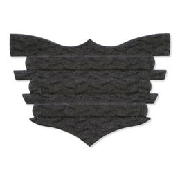 Horse Master Flair Unité Nüsternschutz für Pferde Schwarz aus Filz FEI Standard – Bild 1 von 5