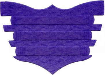 Produktbild von Horse Master Nüsternschutz Flair Unité für Pferde aus Fleece in Lila