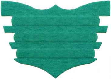 Produktbild von Horse Master Nüsternschutz Flair Unité für Pferde in Grün