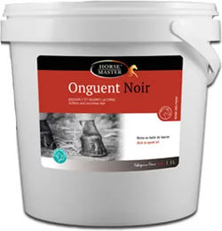 Produktbild von Horse Master Pferdehuföl mit Lorbeer Onguent Noir 1 L - 1 l