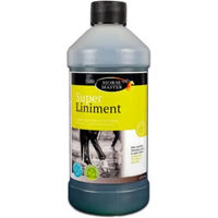 Produktbild von Horse Master Super Liniment Massageöl für Pferde zur Wundpflege beruhigend und antiseptisch 473 ml