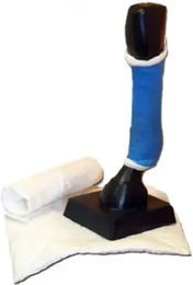 Horse Master Wattepads für Vorderpferde aus Baumwolle 45x35 cm 20er Pack Weiß – Bild 1 von 1