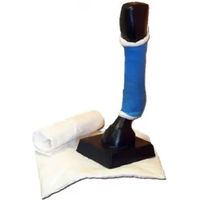 Produktbild von Horse Master Wattepads für Vorderpferde aus Baumwolle 45x35 cm 20er Pack Weiß