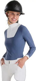 Produktbild von Horse Pilot Aeris Reitshirt Damen Blau Grösse 2XS