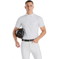 Produktbild von Horse Pilot Aeris Turnier-Poloshirt für Herren in Weiß Größe XXL