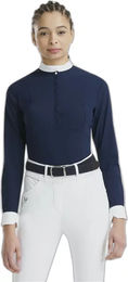 Produktbild von Horse Pilot Aerolight Reitshirt Damen Langarm Blau XL