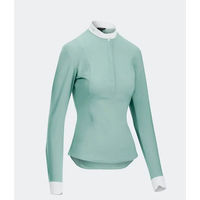 Produktbild von Horse Pilot Aerolight Reitturnierhemd Damen Blau Öko-Tex Größe L