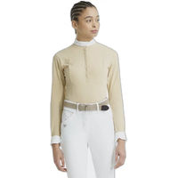 Produktbild von Horse Pilot Aerolight Turnier-Reithemd Langarm für Damen in Beige XL
