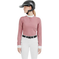 Produktbild von Horse Pilot Aerolight Turnierpolo Damen Reitshirt Rosa 2XS Oeko-Tex Sommer