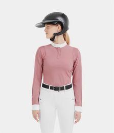 Produktbild von Horse Pilot Aerolight Turniershirt Damen Rosa Sommer Reitshirt OEKO-TEX Standard 100 Größe M