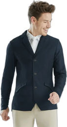 Produktbild von Horse Pilot Aeromesh Reitturnierjacke für Herren in Blau Größe 54