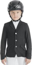 Produktbild von Horse Pilot Aeromesh Reitturnierjacke für Kinder in Schwarz für den Sommer Größe 12 Jahre