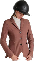 Produktbild von Horse Pilot Aeromesh Wettkampfjacke Damen Sommer Braun OEKO-TEX Standard 100