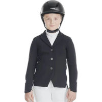 Produktbild von Horse Pilot Aerotech Reitturnierjacke für Mädchen in Blau oder Schwarz Größe 12 Jahre