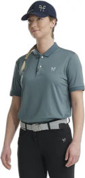 Produktbild von Horse Pilot Atlas Reit-Poloshirt Unisex Blau Grösse 2XS