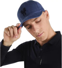 Produktbild von Horse Pilot Baseballkappe Trendy aus Cord in Blau Unisex Größe S