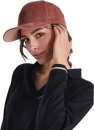 Produktbild von Horse Pilot Baseballkappe Trendy aus Cord in Rosa Größe S für Damen und Herren