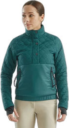 Produktbild von Horse Pilot Damen Daunenjacke High-Frequency Grün XL wasserabweisend