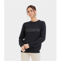 Produktbild von Horse Pilot Damen Pullover HP Team FS25 Langarm aus Baumwolle Schwarz GOTS zertifiziert