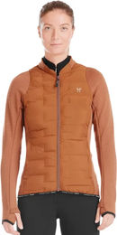 Produktbild von Horse Pilot Damen Reitjacke Storm Daunenjacke mit Fleece in Braun Größe XS