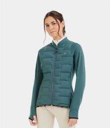 Produktbild von Horse Pilot Damenjacke Storm Fleece Grün XS wasserabweisend OEKO-TEX Standard 100