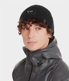 Produktbild von Horse Pilot HP Rider Beanie Mütze aus Wolle Schwarz