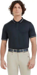 Produktbild von Horse Pilot Kinder Reit-Poloshirt Atlas Blau Größe M