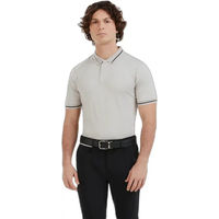 Produktbild von Horse Pilot Kinder Reit-Poloshirt aus Polyester in Grau oder Beige Größe M